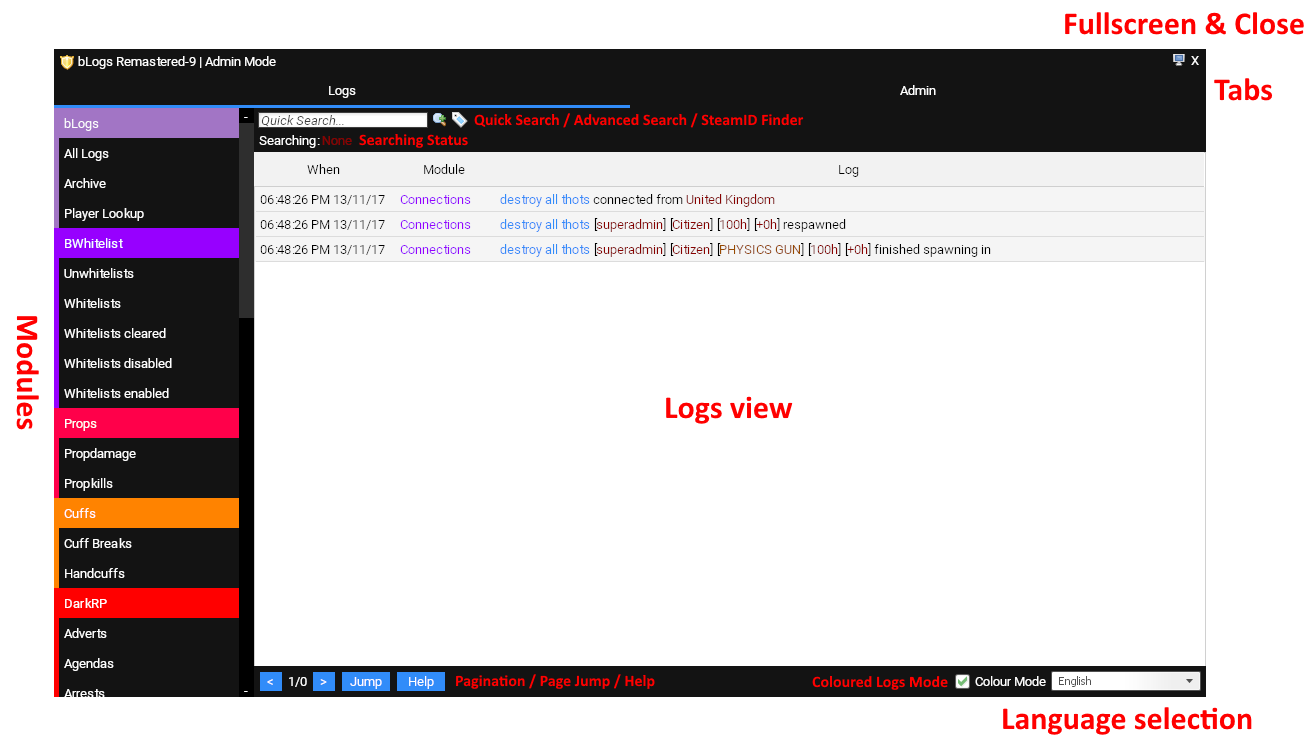 💻 Billy's Logs (bLogs) [Logging system] · gmodstore